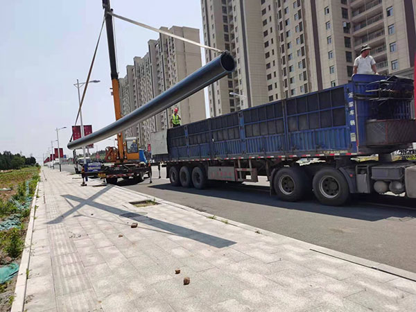 濟(jì)萊高鐵北站PE給水管道項(xiàng)目工程